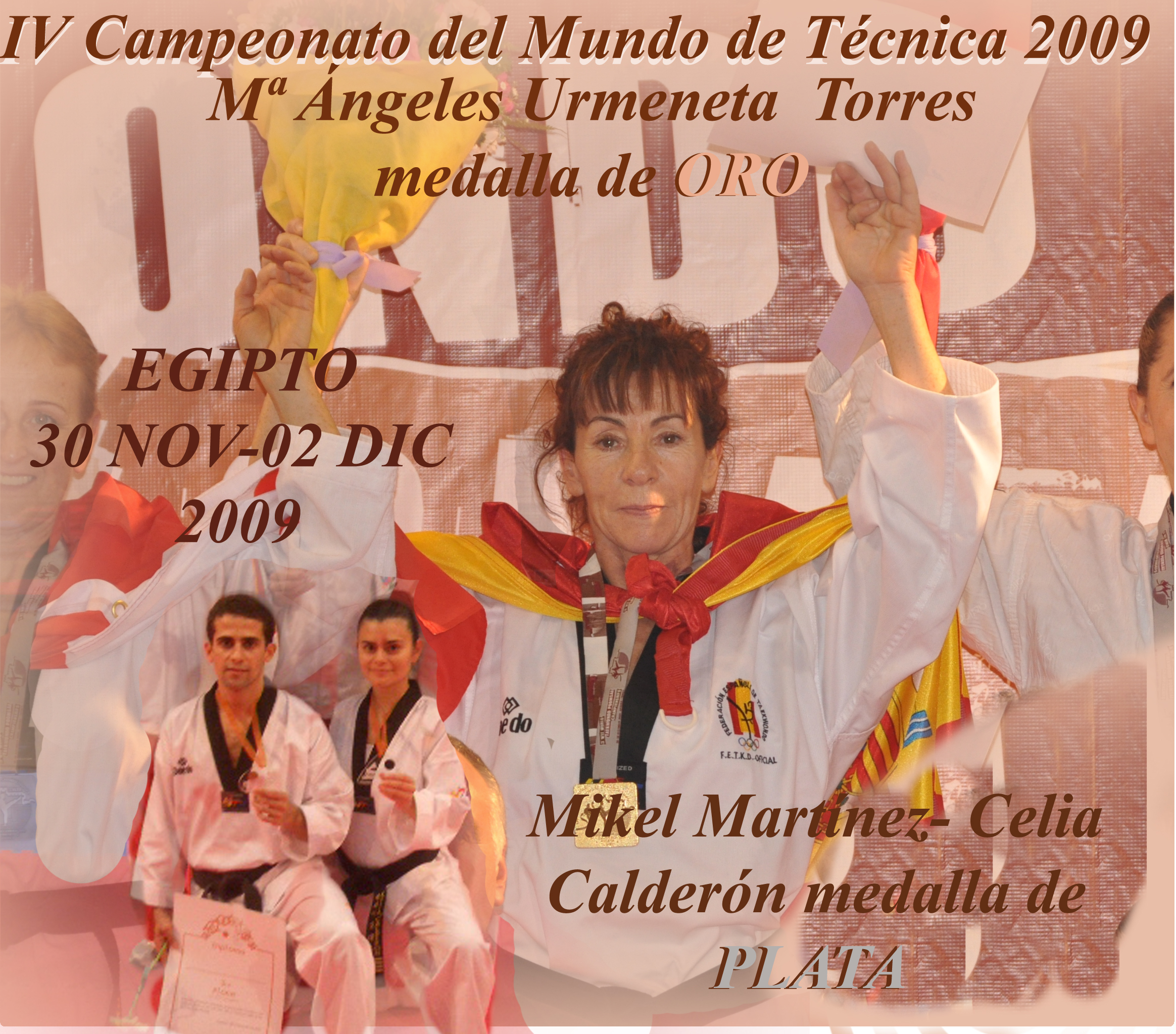 ORO Y PLATA EN EL MUNDIAL DE TECNICA 2009